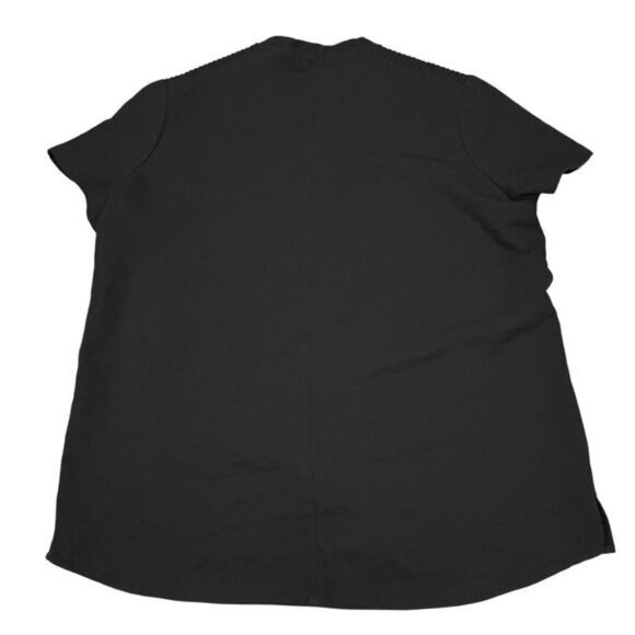 FIGS Limbe Moto Scrub Top Technical Size Small Black - Picture 8 of 8